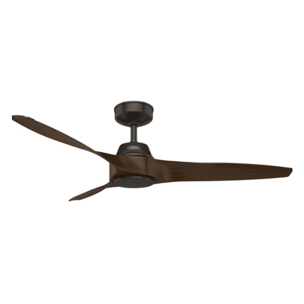 VENTILADOR TECHO 3 ASPAS 52 PULGADAS MOSLEY COLOR PRIMER BRONCE 50962 HUNTER