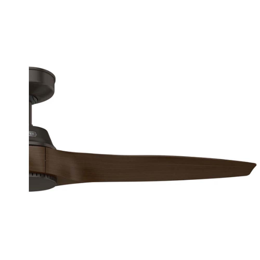 VENTILADOR TECHO 3 ASPAS 52 PULGADAS MOSLEY COLOR PRIMER BRONCE 50962 HUNTER