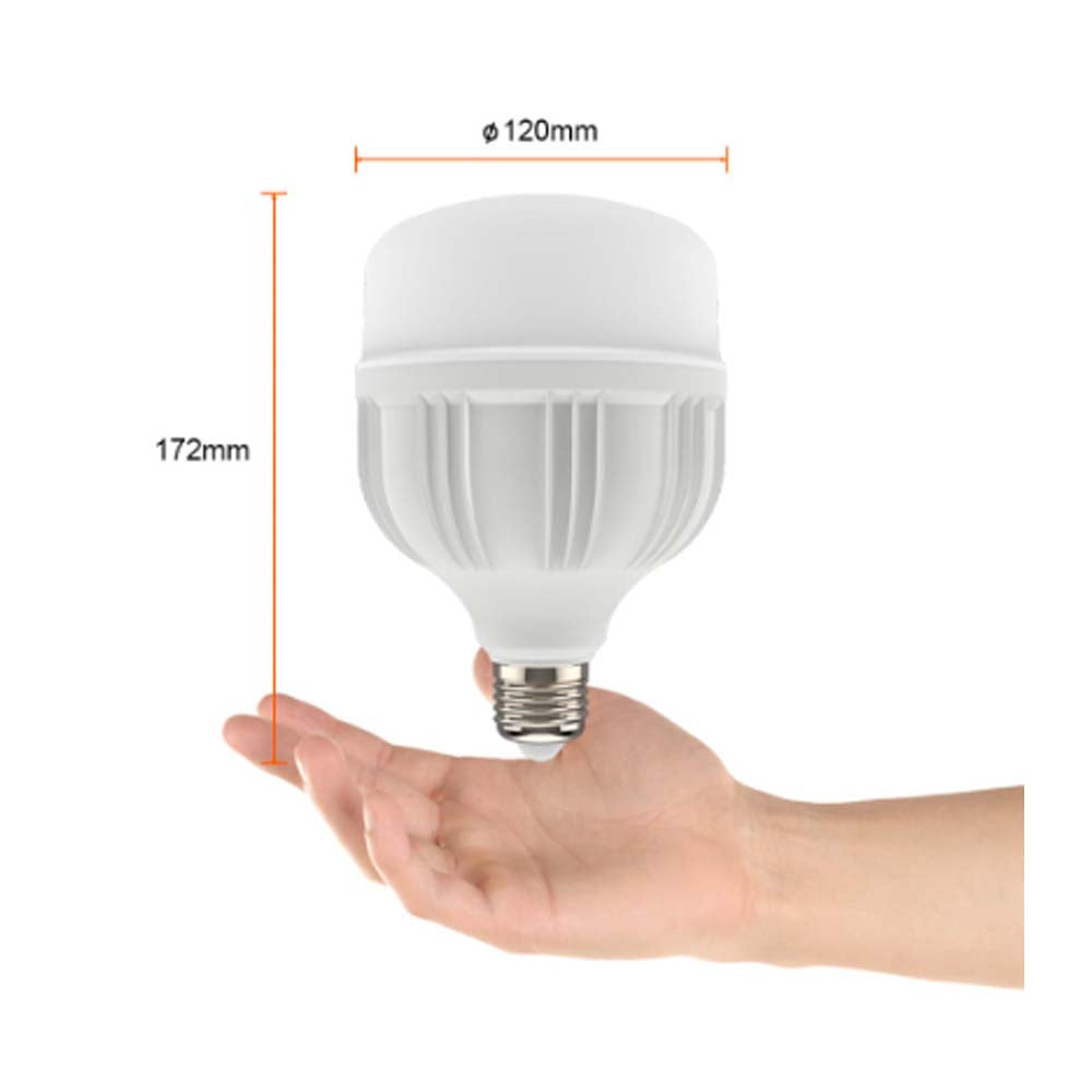 LAMPARA LED 50W 100-240V 4500 LM CRI80 25000HR E27 BLANCO