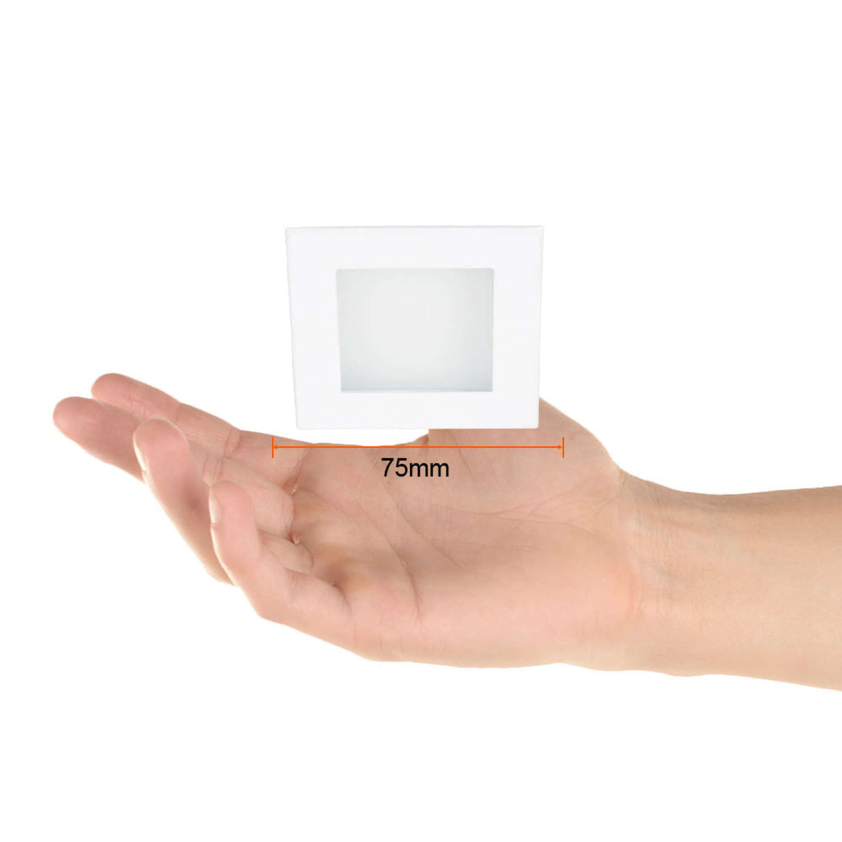 LÁMPARA DE INTERIOR EMPOTRABLE ALBA TECNOLITE BASE GY6.35 PARA FOCO JCD BLANCO