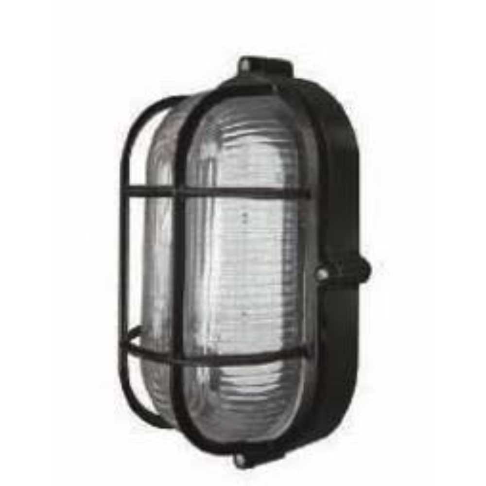 LUMINARIO ARBOTANTE OVALADO NEGRO 7W 90-265V MCA PHILCO *** HAE ***