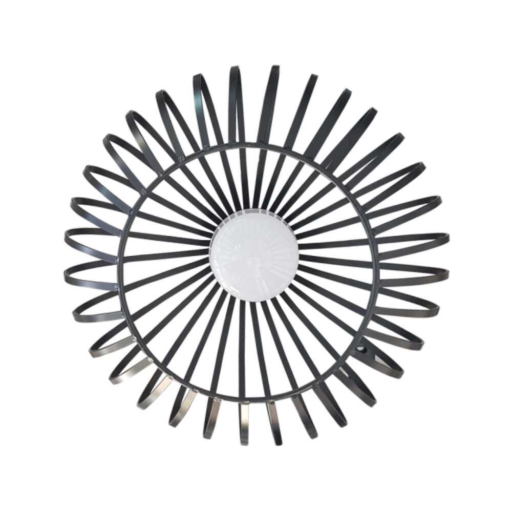 SLP LUMINARIO DECORATIVO PARA SUSPENDER BASE E26 ACABADO NEGRO ACABADO DE HIERRO MCA PHILCO *** HAE ***