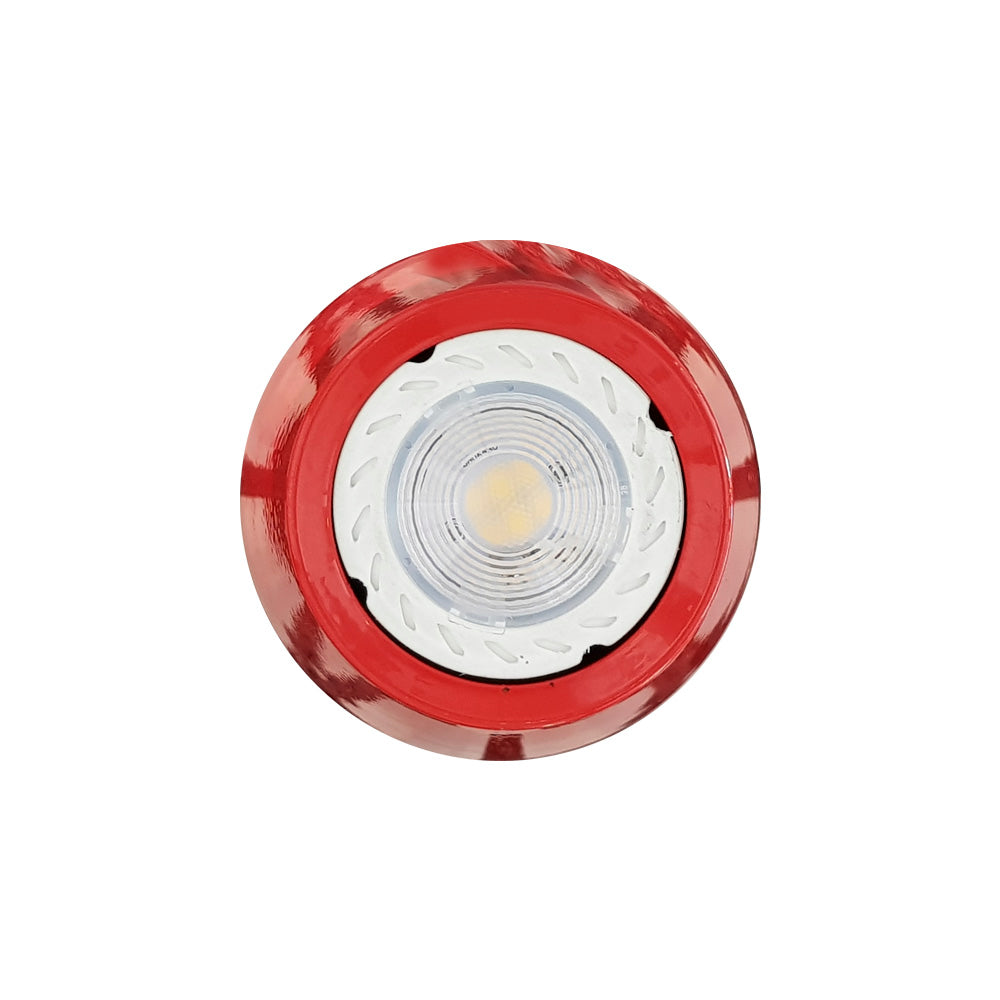 LUMINARIO DECORATIVO COLGANTE GU10 ROJO PHILCO ***HAE 2023***