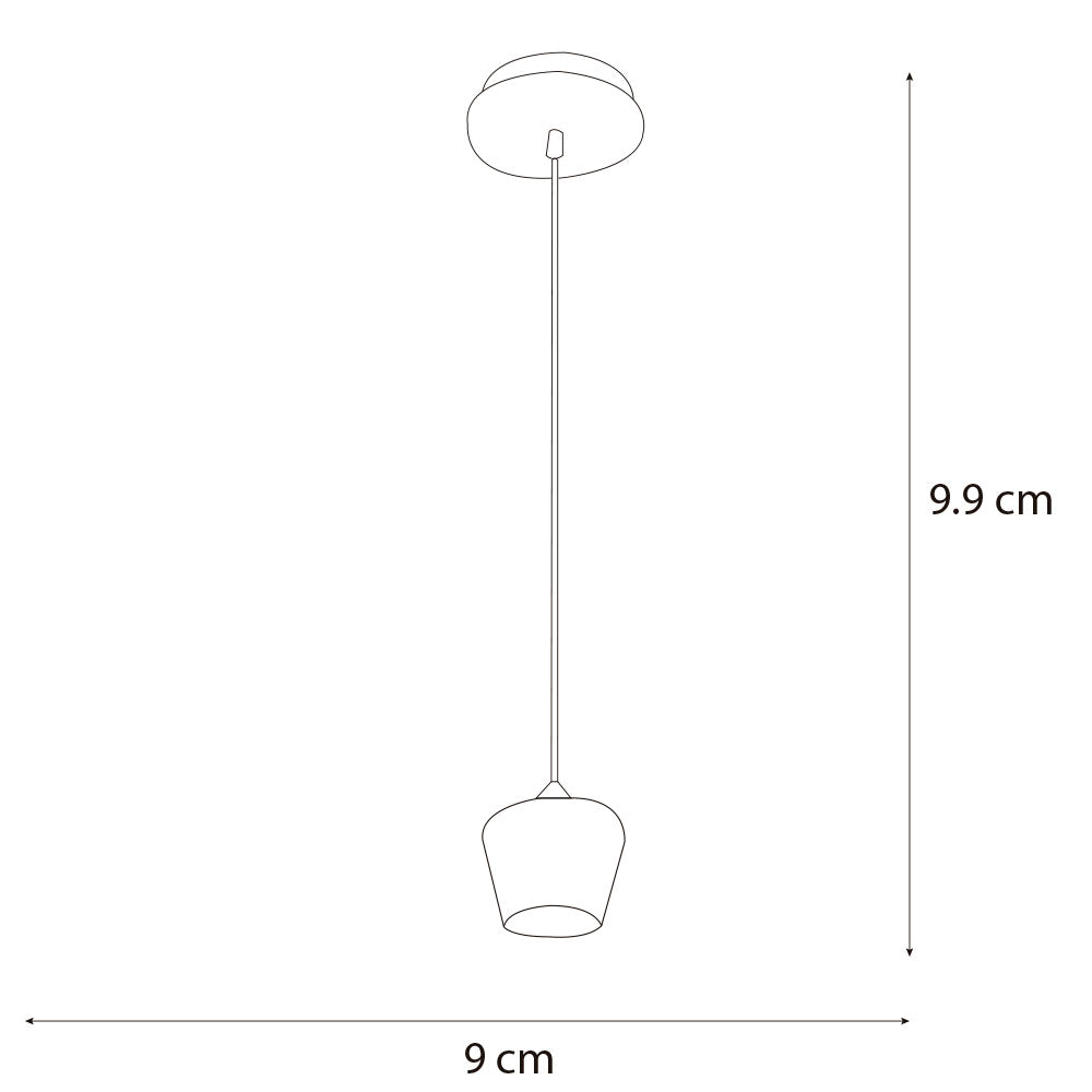 LUMINARIO DECORATIVO COLGANTE GU10 ROJO PHILCO ***HAE 2023***