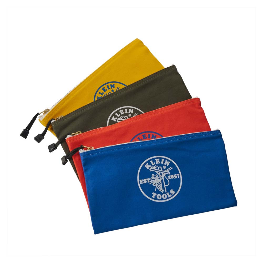 JGO DE 4 BOLSAS DE LONA CON CREMALLERA