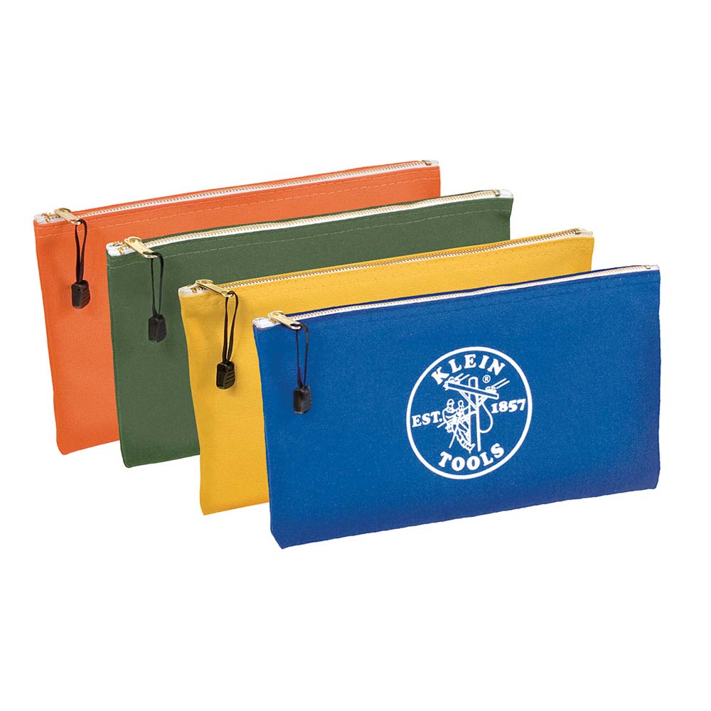 JGO DE 4 BOLSAS DE LONA CON CREMALLERA