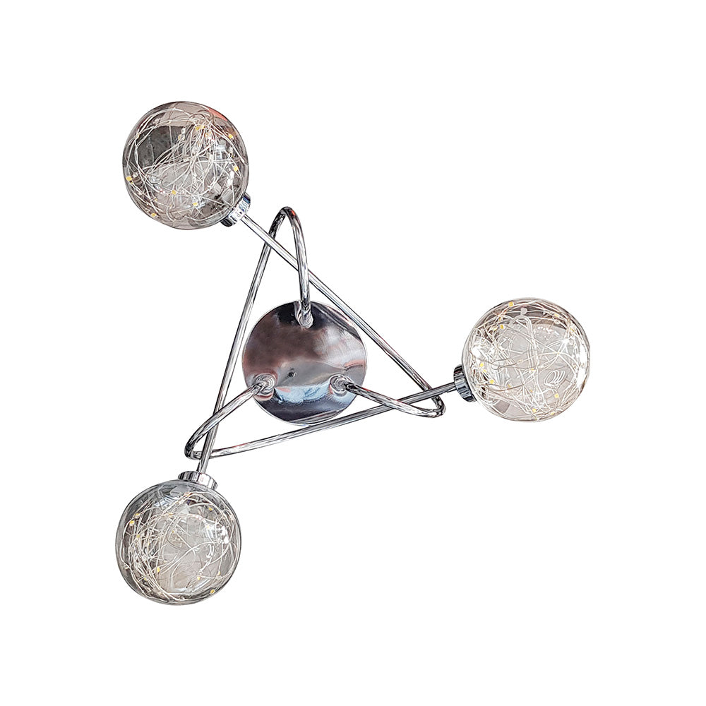 SLP LUMINARIO LED DE SOBREPONER 3 ESFERAS 12W 4000K 90-260V MCA PHILCO *** EXHIBIDO ***