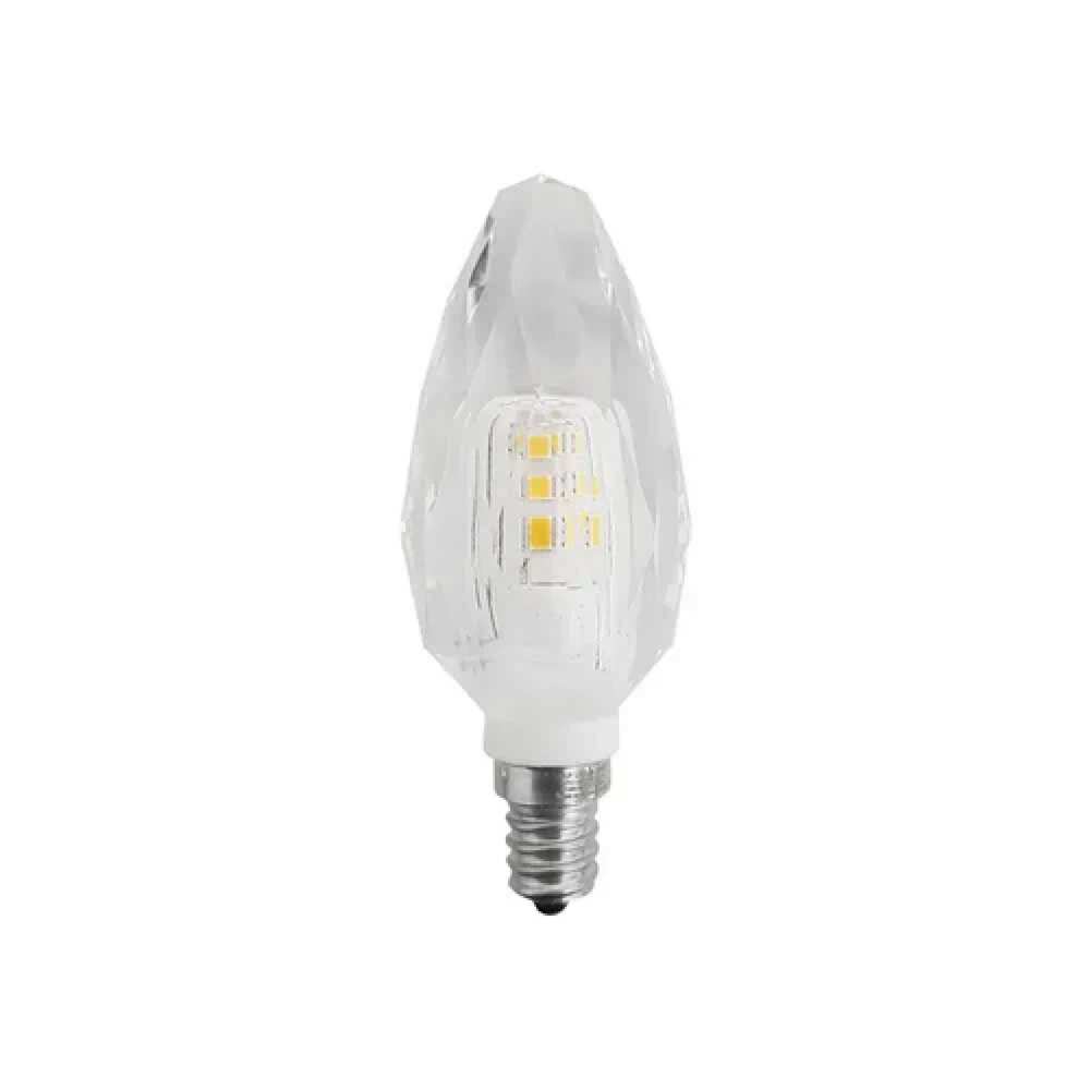 SLP LED VELA CRISTAL 4W 120V E12 3000K 320 LM IRC 80 280 MCA PHILCO
