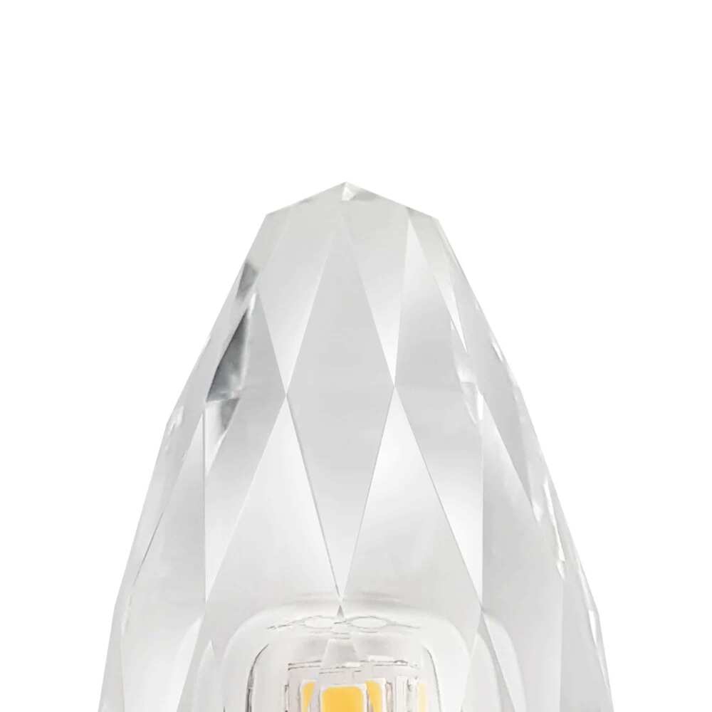 SLP LED VELA CRISTAL 4W 120V E12 3000K 320 LM IRC 80 280 MCA PHILCO