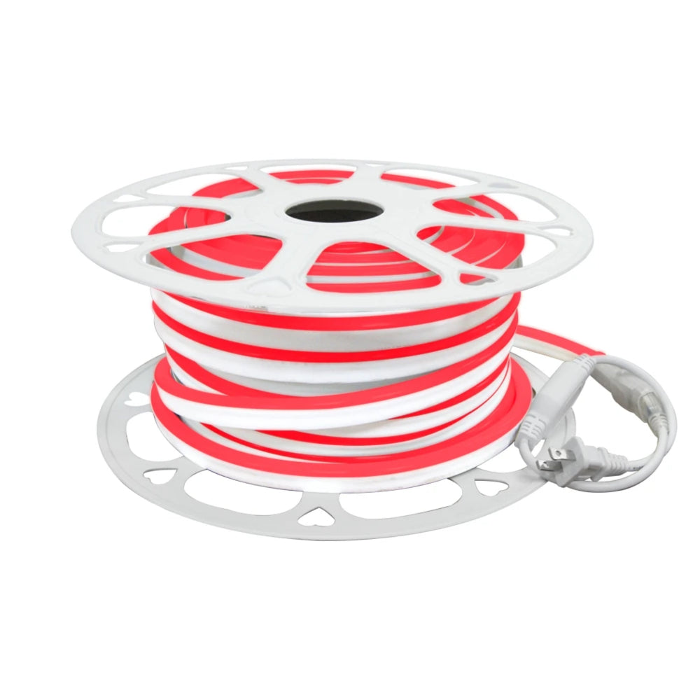 SLP LED TIRA NEON COLOR ROJO 10W/M 20 METROS IP65 120V MCA PHILCO *** EXHIBIDO ***