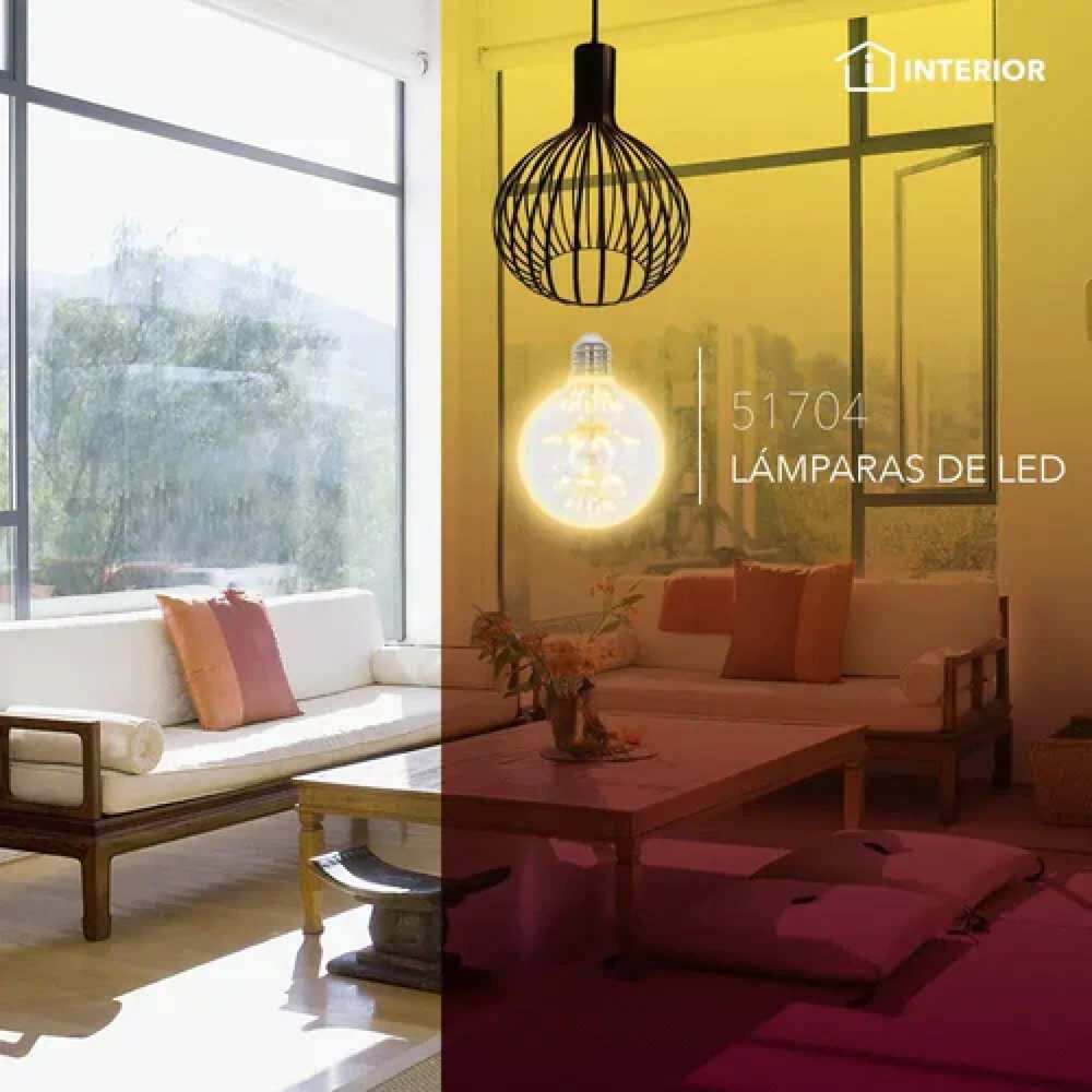 BULBO DE LED 1.5W E26 127V 2 400 K G95 MCA PHILCO