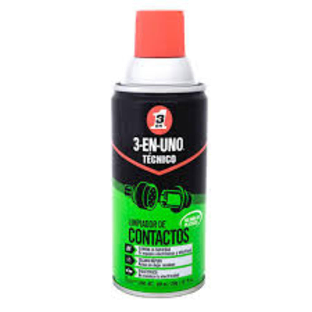 3-EN-UNO TEC. LIMPIADOR DE CONTACTOS 300 ML