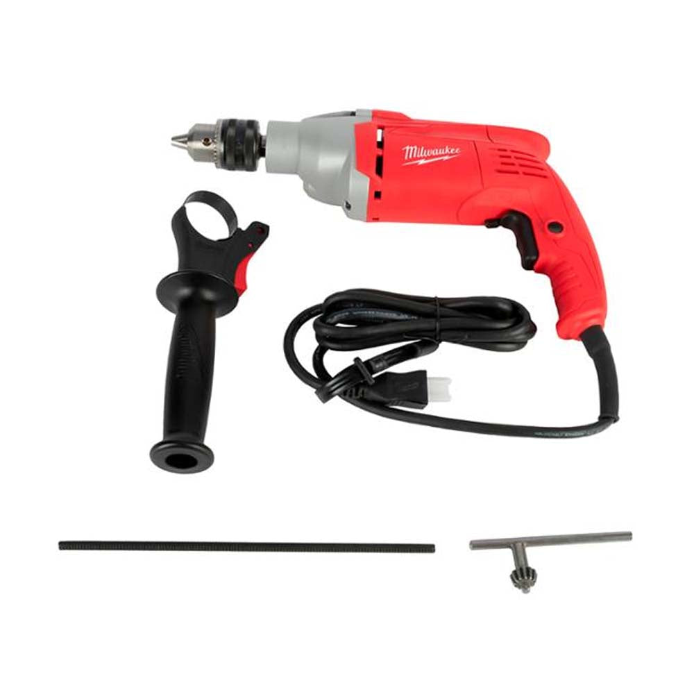 ROTOMARTILLO 1/2" CON MANGO LATERAL 8 AMP 2800 RPM MILWAUKEE