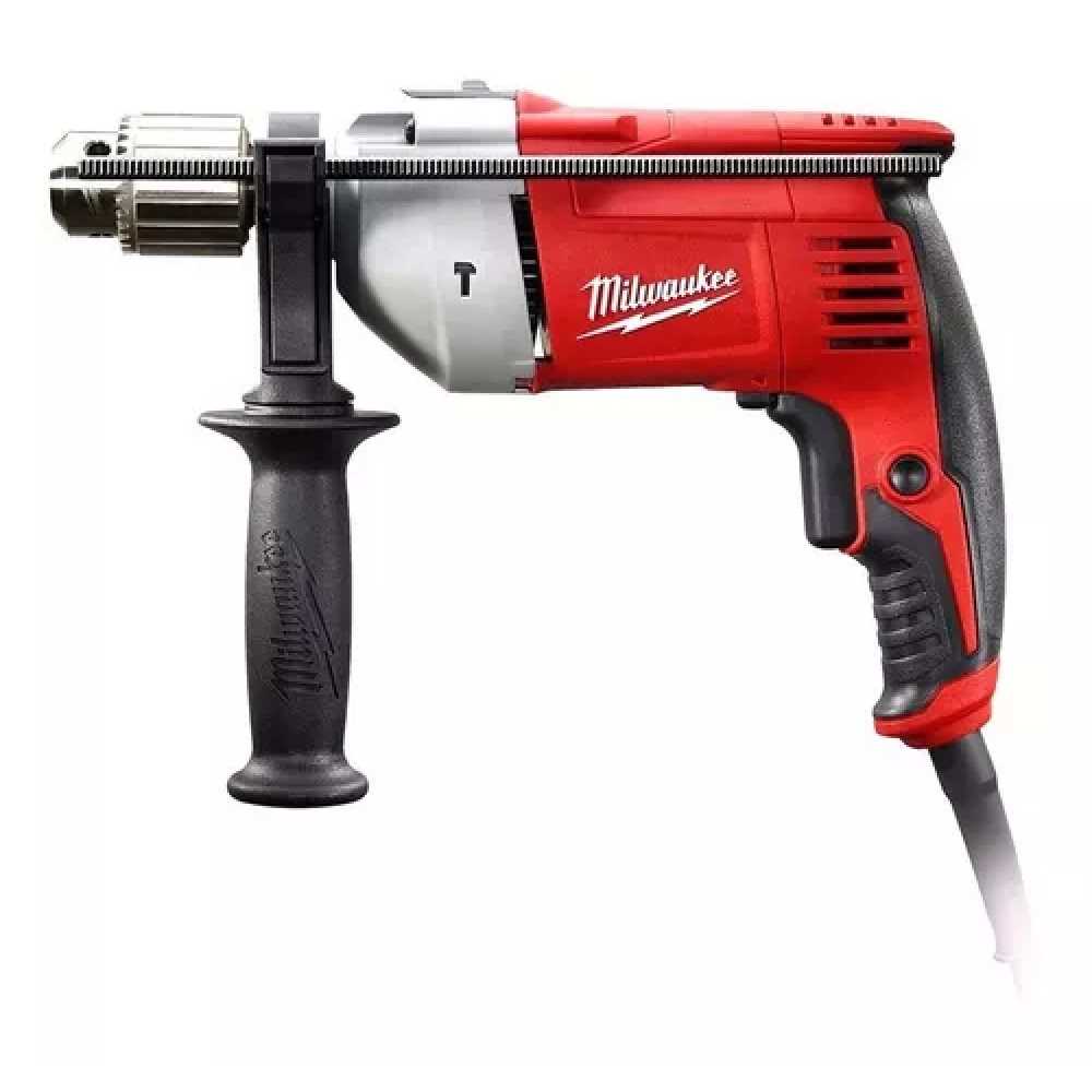 TALADRO PERCUTOR (ROTOMARTILLO) 1/2" MANGO LATERAL 8AMP MILWAUKEE