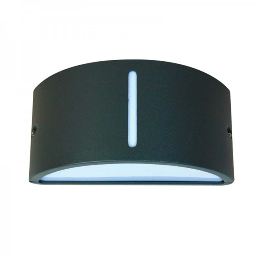 LUMINARIO A MURO CALUX 60W 127V IP54 E27 ACABADO GRAFITO 5471 ***HAE2025***
