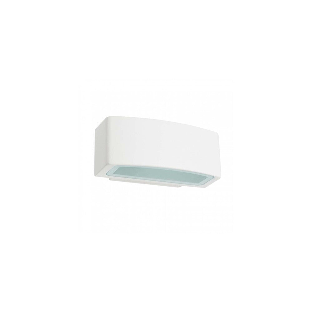 LUMINARIO PARA MURO OVAL BLANCO CALUX *** HAE ***