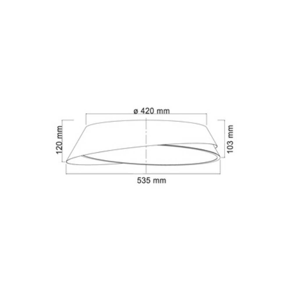INT SOBREPONER TECHO 54W100-240V3000K NEGRO LAQUEARIA ***TECNOLITE HAE***