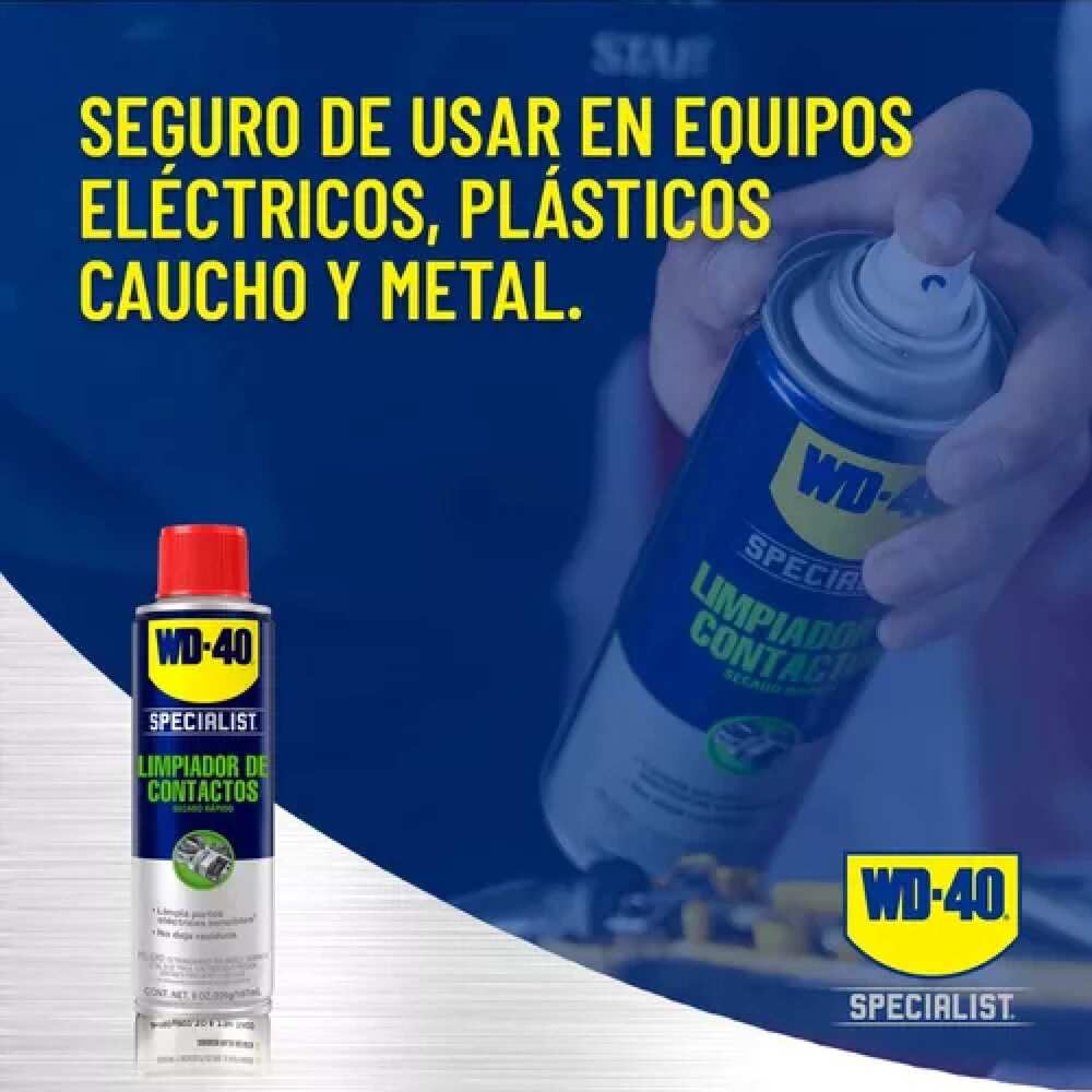WD-40 SPECIALIST LIMPIADOR DE CONTACTOS 8 OZ