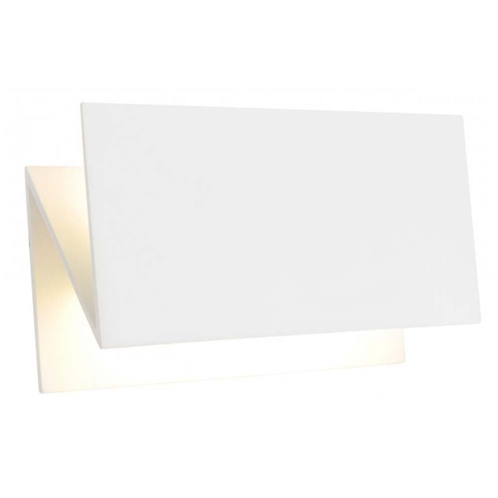 LUMINARIO LED A MURO CALUX 15W 100-130V 3000K 567LM IP54 ACABADO BLANCO 5720-LED/BL *** HAE ***