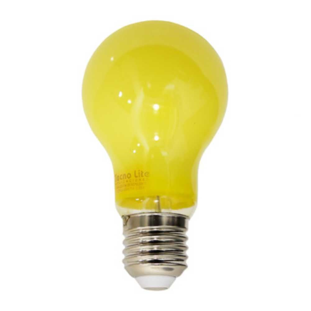 PAQUETE DE DOS FOCOS LED TECNOLITE REPELENTE DE INSECTOS 5W LUZ SUAVE CÁLIDA BASE E27
