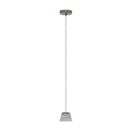 LAMPARA COLGANTE LED ACRILICO 1.50M ALTO 5.5W LUZ CALIDA BRILLANTE NO ATENUABLE