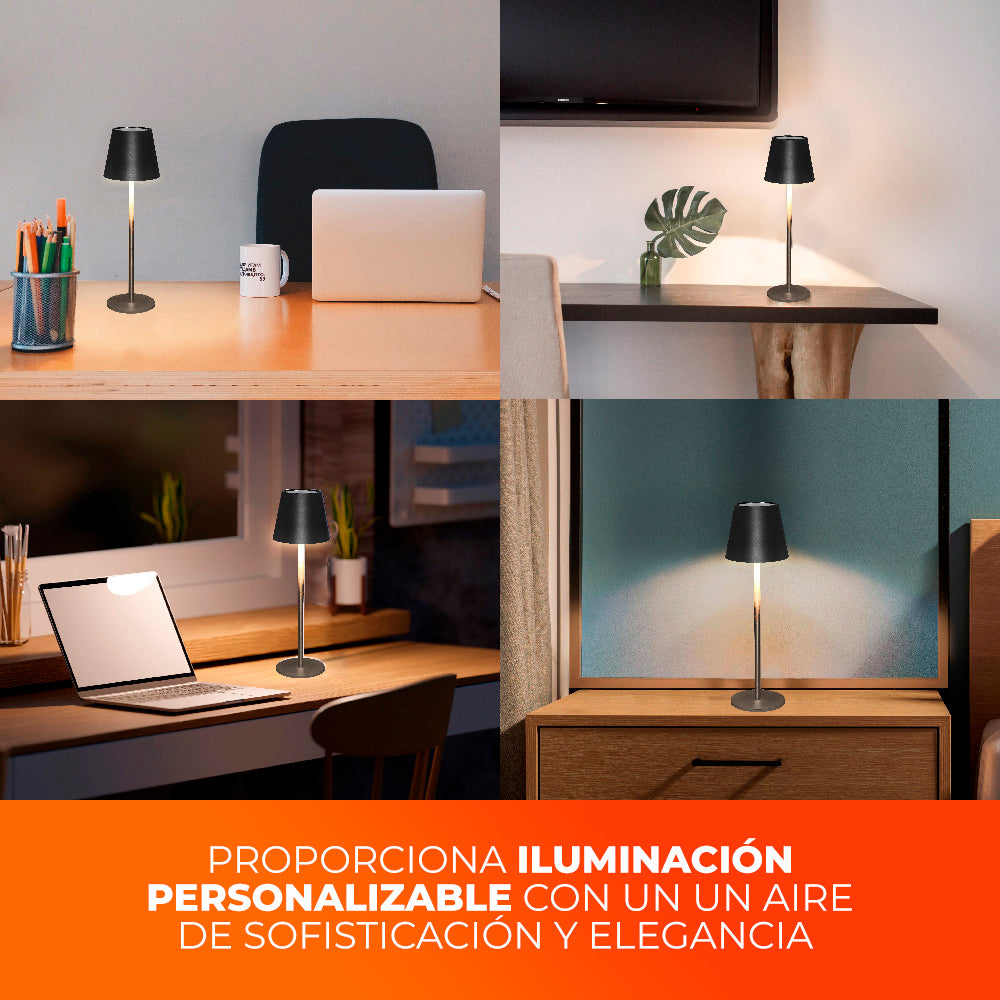 LUMINARIO INT LED 5W 4.2VCDLM 30K/40K/65K NGR