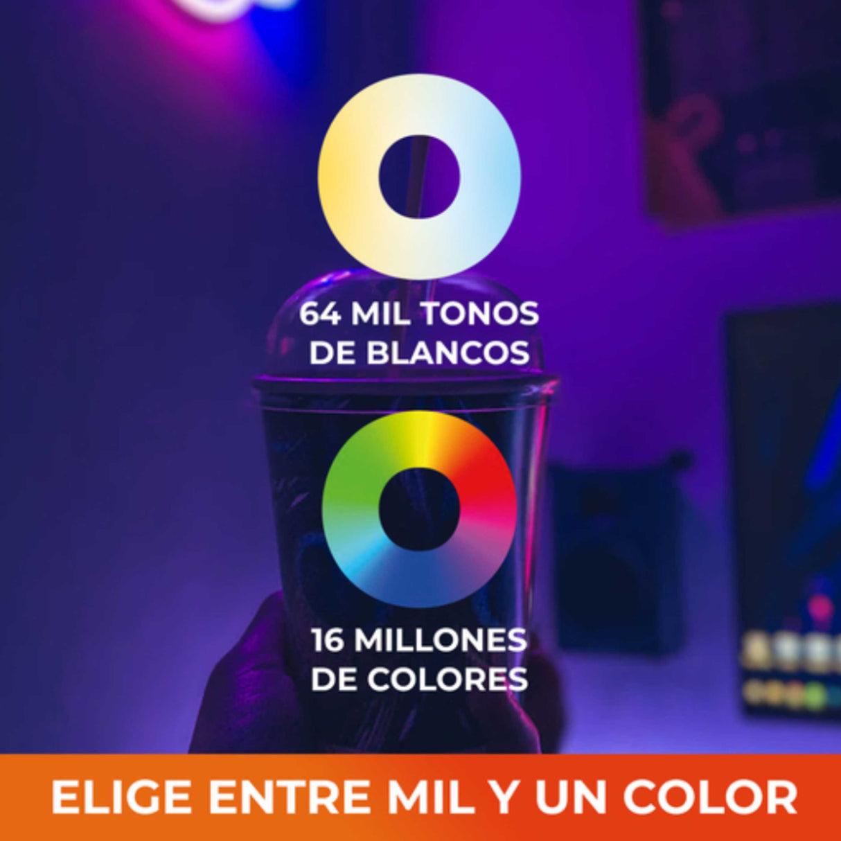 LAMPARA LED GU10 5WRGB BEAM SMART RGB