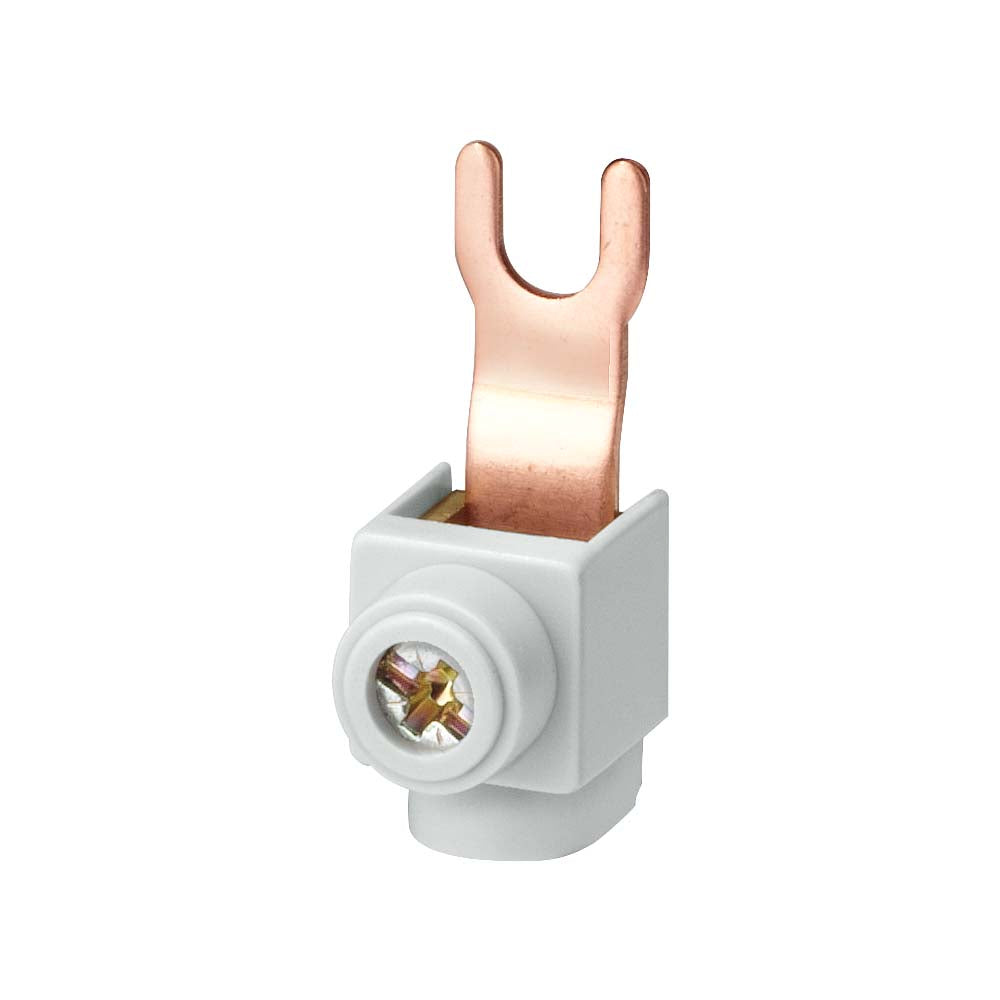 BORNE DE ALIMENTACION AISLADO PARA 1,5 MM2 EN VERSION DE HORQUILLA MCA SIEMENS