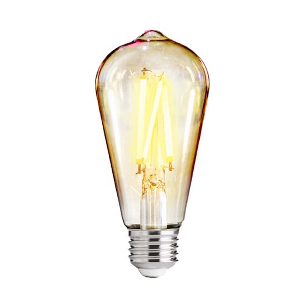 FOCO LED VINTAGE INTELIGENTE DE 5.5 W CON WIFI COLOR TRANSPARENTE BULB SMART T 5ST64LEDF360TCW TECNOLITE.