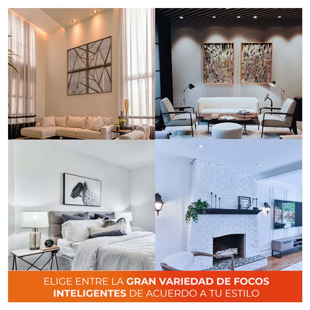 FOCO LED VINTAGE INTELIGENTE DE 5.5 W CON WIFI COLOR TRANSPARENTE BULB SMART T 5ST64LEDF360TCW TECNOLITE.