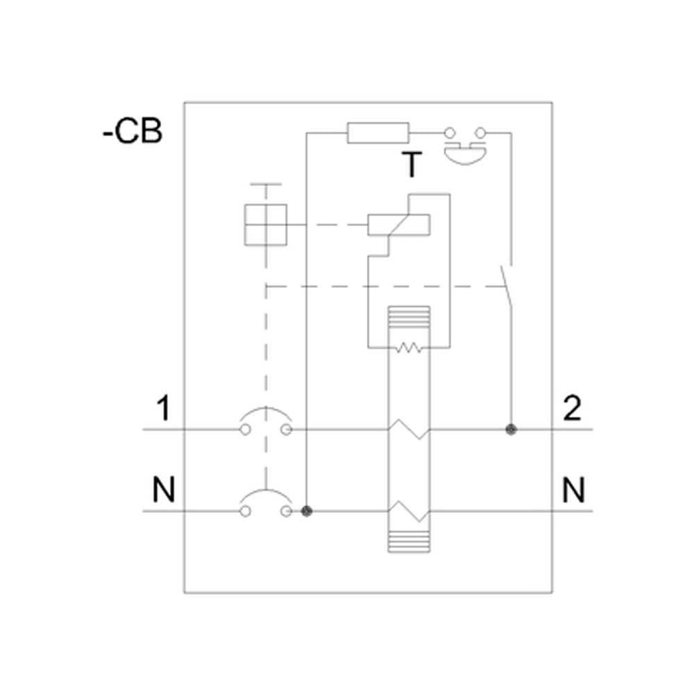 INTERRUPTOR DIFERENCIAL 2P TIPO AC 16A 10MA AC 230V MCA SIEMENS