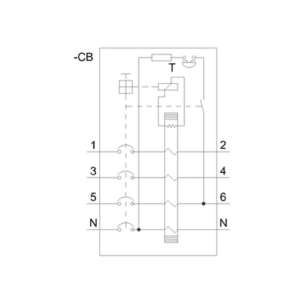 INTERRUPTOR DIFERENCIAL 4P TIPO AC 25A 300 MA AC: 400V MCA SIEMENS