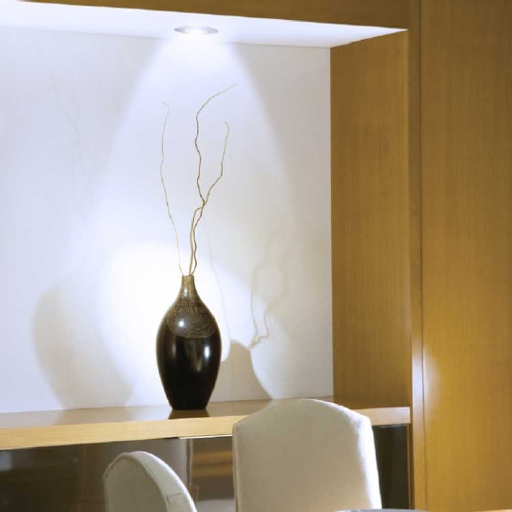 LÁMPARA EMPOTRABLE LED TECNOLITE NAOS II 5.5W LUZ DE DÍA NO ATENUABLE LED INTEGRADO ***HAE2025***