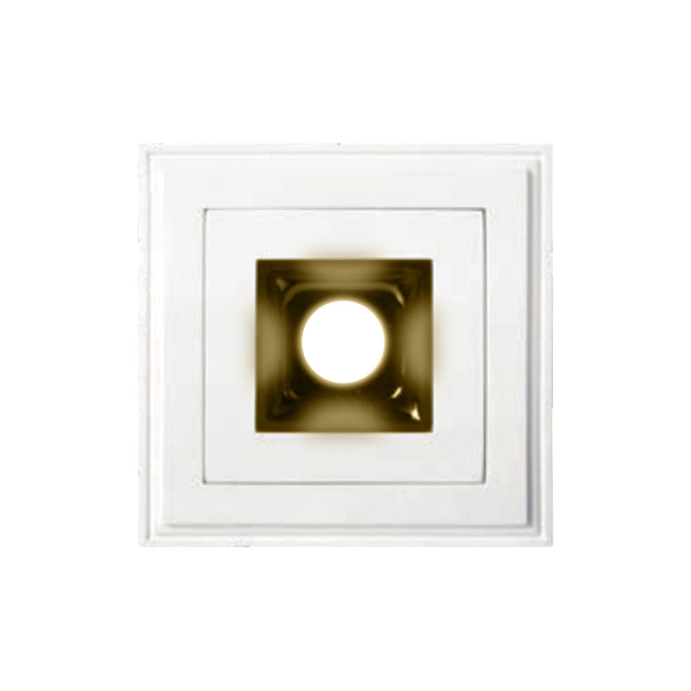 LÁMPARA EMPOTRABLE LED TECNOLITE ACAMAR DE YESO 5.5W LUZ SUAVE CÁLIDA ***TECNOLITE HAE***