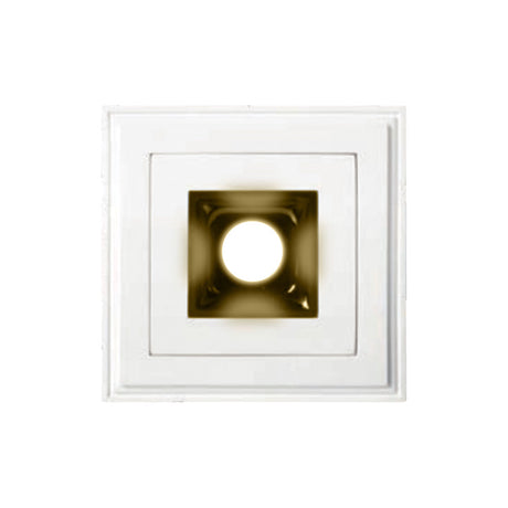 LÁMPARA EMPOTRABLE LED TECNOLITE ACAMAR DE YESO 5.5W LUZ SUAVE CÁLIDA ***TECNOLITE HAE***