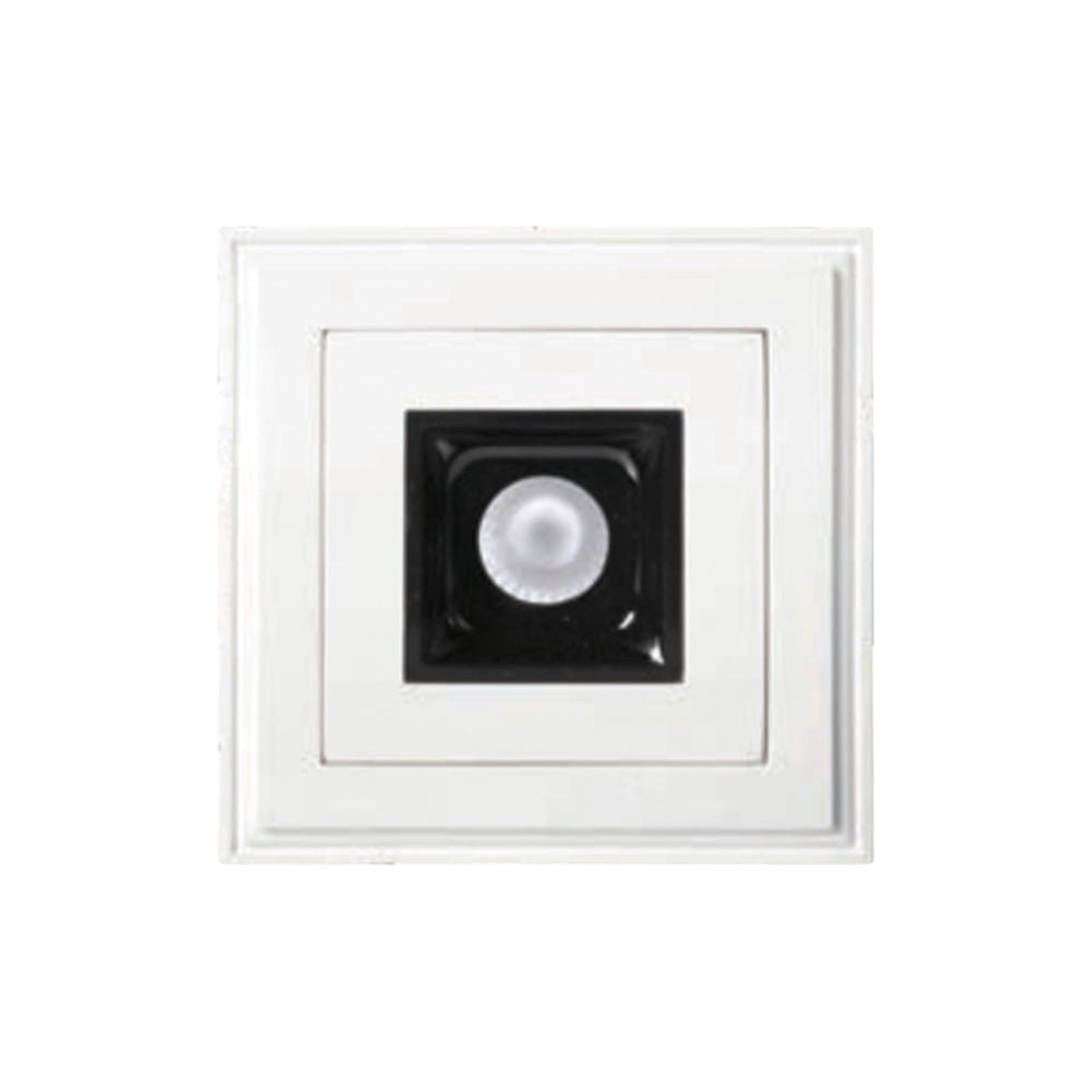 LÁMPARA EMPOTRABLE LED TECNOLITE ACAMAR DE YESO 5.5W LUZ SUAVE CÁLIDA ***TECNOLITE HAE***