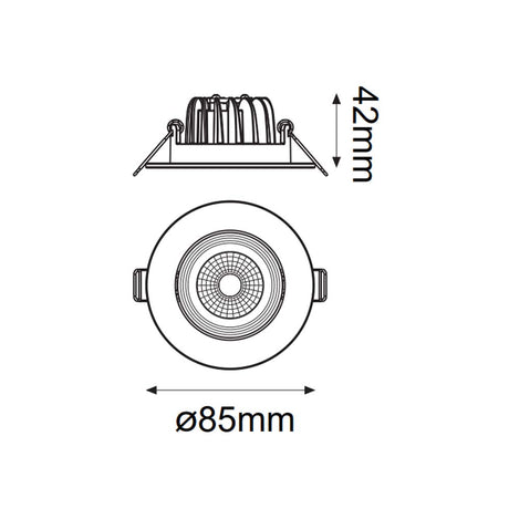 SKY RGB 3LED 9W 38GAP 12VCD *** HA. LUMI ***