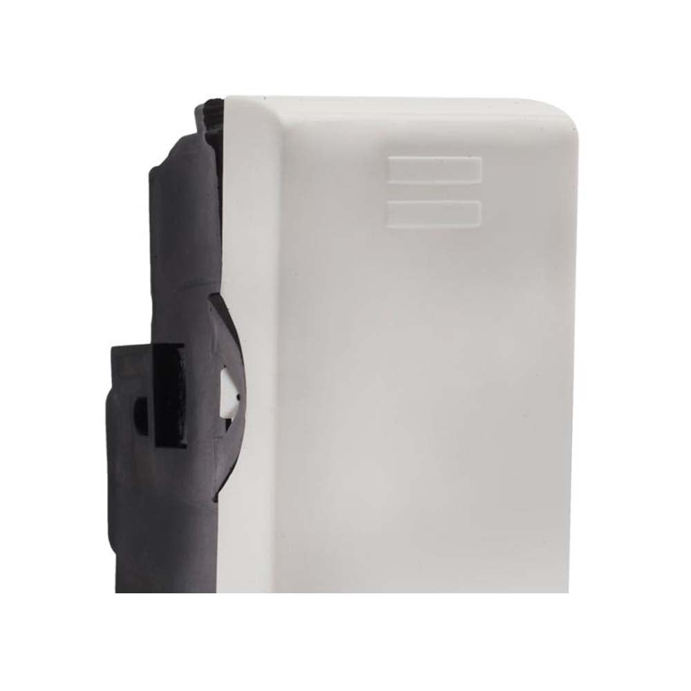 INTERRUPTOR SENCILLO 16A/250V. BLANCO MODULOS LEVITON X00-INTER-00B