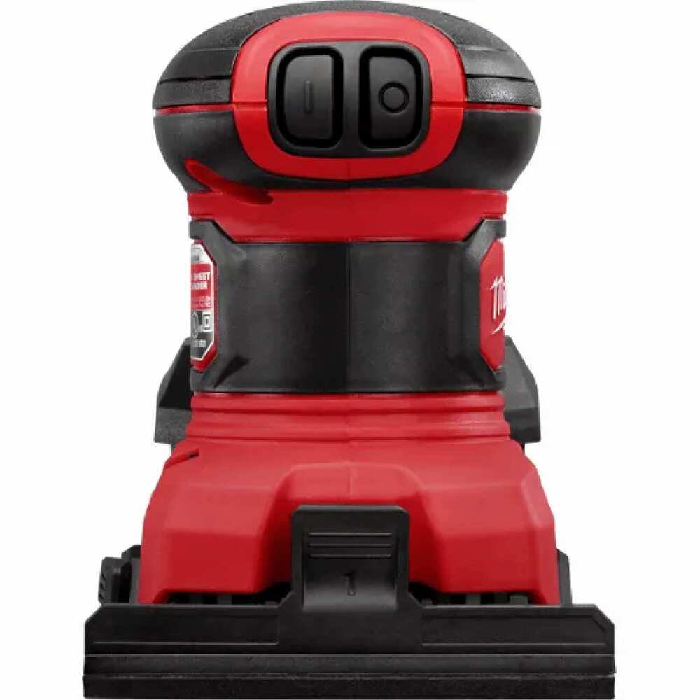 LIJADORA DE PALMA DE LAMINAS 1/4" 14000OPM INCLUYE 1 HOJA ALMOHADILLA PERFORADA CARTUCHO PARA POLVO 1 LIJA GRANO 150 1 LIJA GRANO 100 MILWAUKEE *** OFRECER LO914 ***