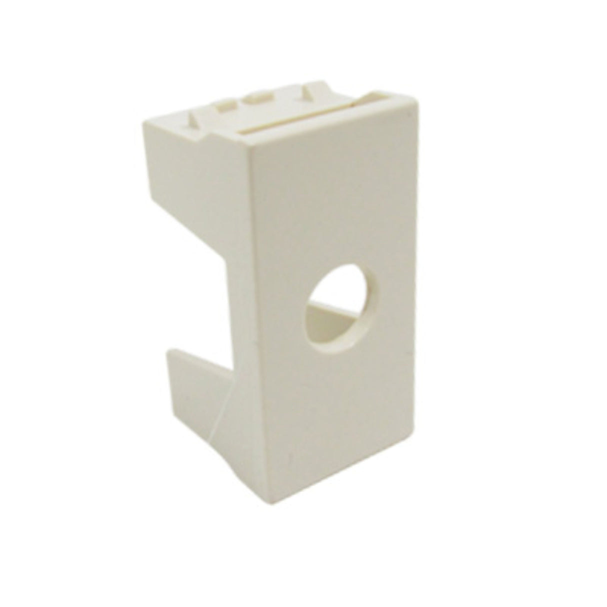 MODULO PASACABLE MARFIL MODULOS LEVITON X04-MODUL-PCM