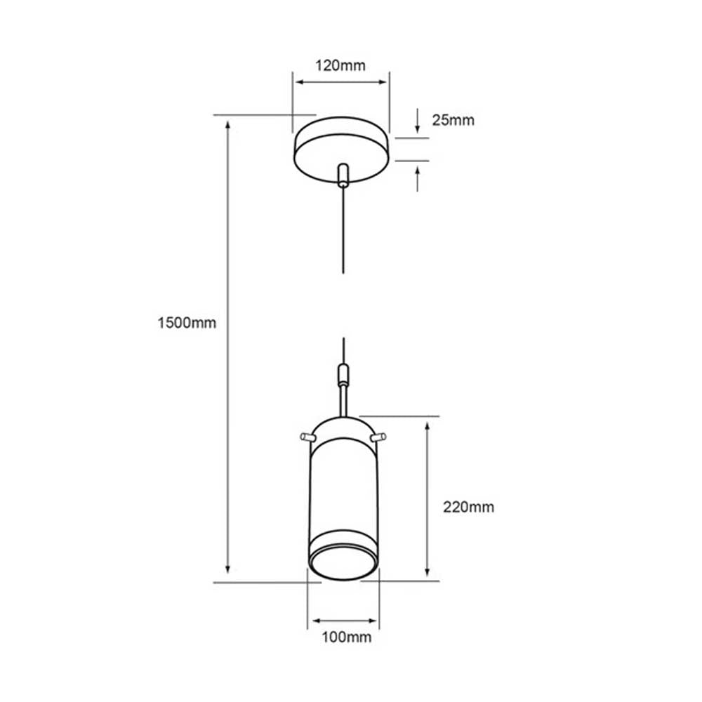 LAMPARA COLGANTE DE CRISTAL 1.50 M DE ALTURA POTENCIA MAX. 60 W 1 BASE E27 NO INCLUYE FOCO 60CTL0003MVOP
