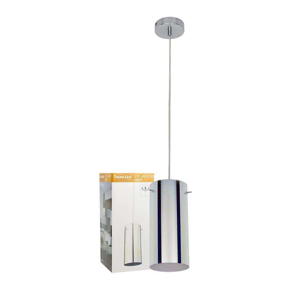 COLGANTE DE CRISTAL EROS TECNOLITE 1.50 METROS DE ALTURA POTENCIA MÁXIMA 60W BASE E27 NO INCLUYE FOCO *** HAE ***