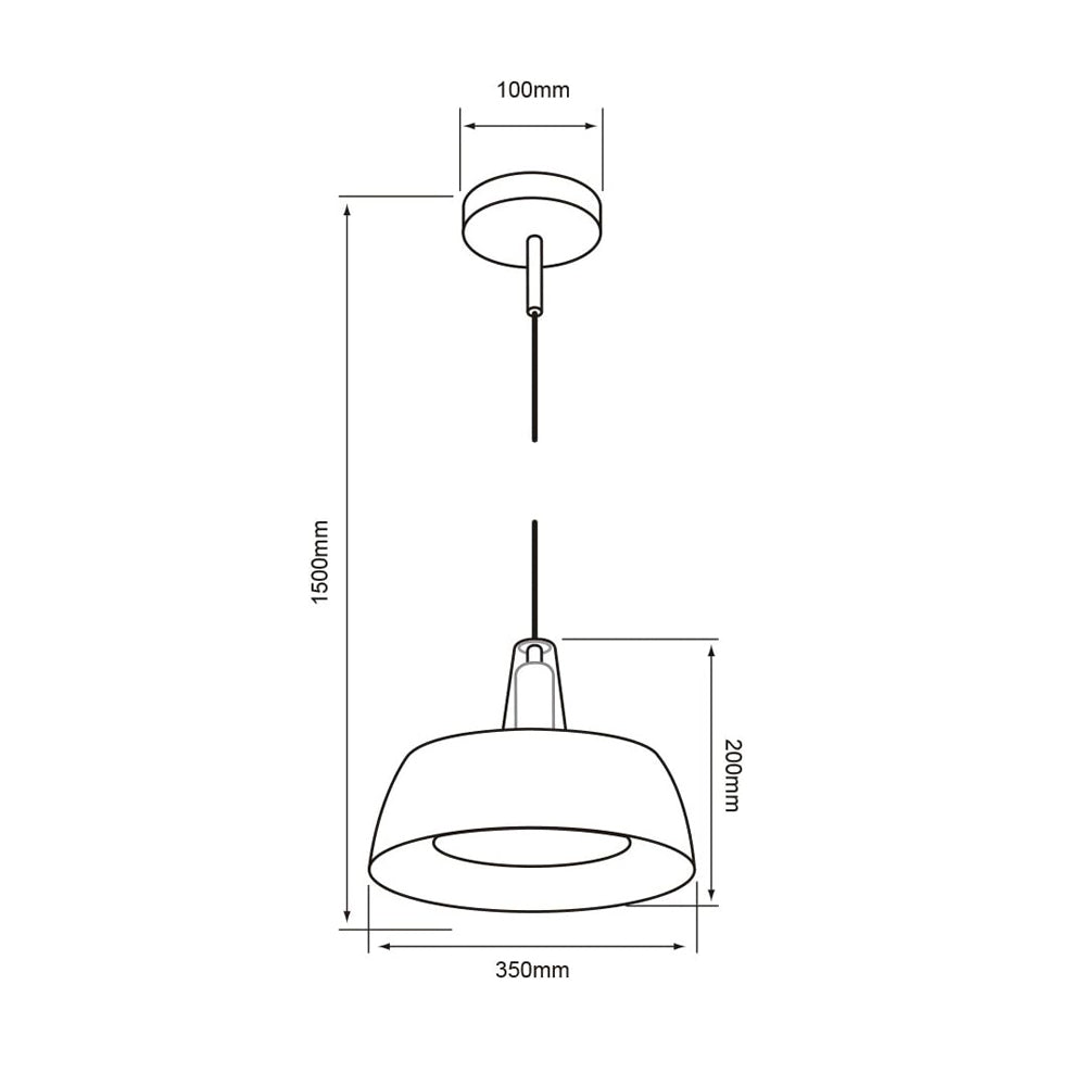 LUMINARIO SUSPENDIDO DECORATIVO INT. 8.5W/100-240V. E27 CRISTAL ACERO CROMADO LA CANEE ***TECNOLITE HAE***