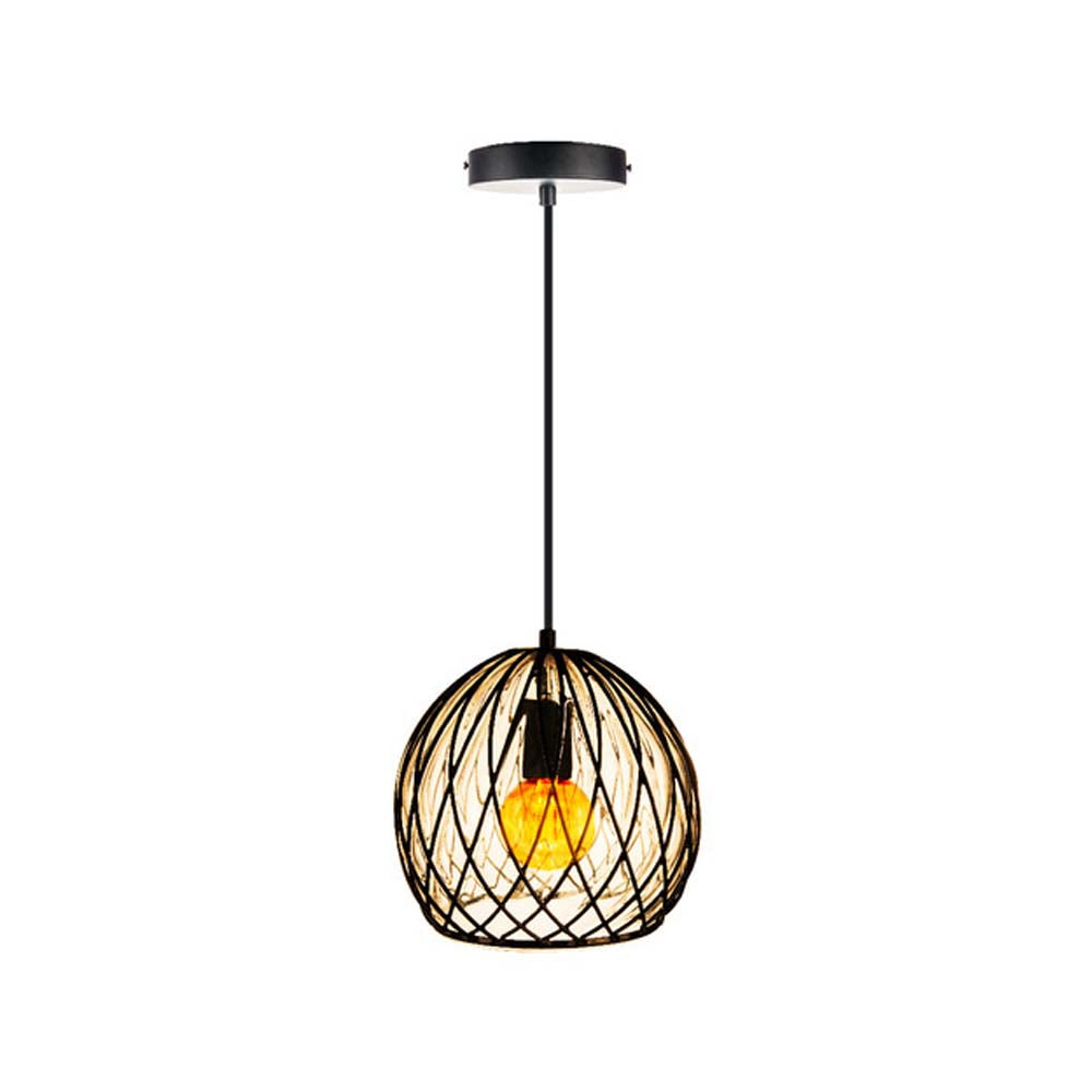 LUMINARIO INT. COLG. 8.5W/100-240V. CRISTAL ACERO NEGRO KOEIA II ***TECNOLITE HAE***