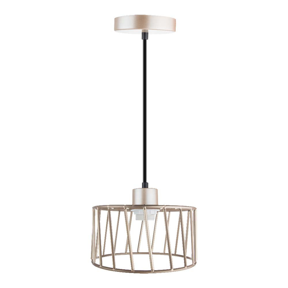 INTERIOR DEC SUSPENDIDOS 100-240V E27 KOEIA II DORADO TECNOLITE *** HAE ***