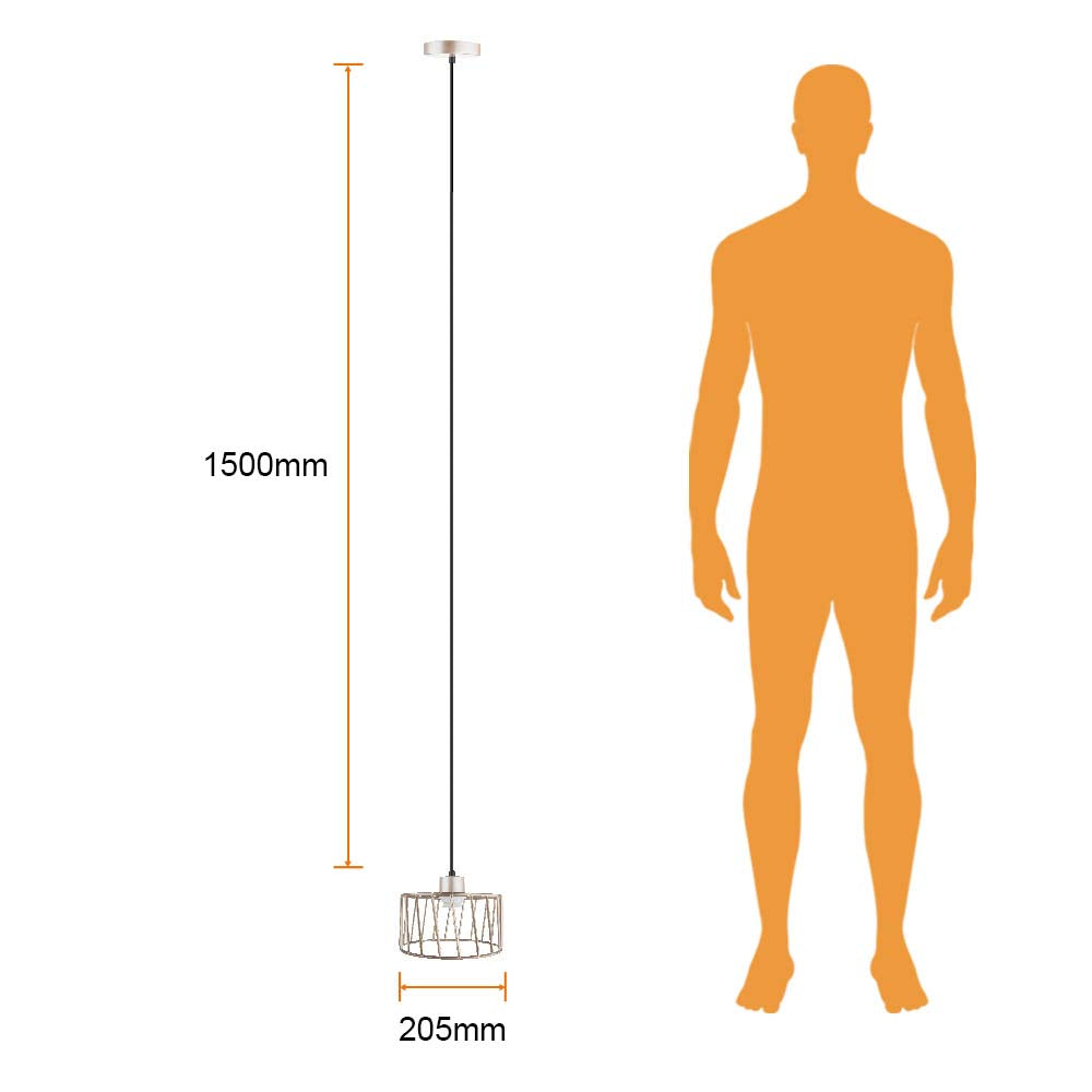 INTERIOR DEC SUSPENDIDOS 100-240V E27 KOEIA II DORADO TECNOLITE *** HAE ***