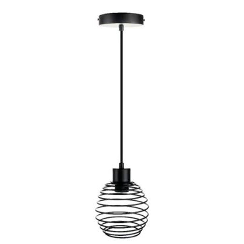 LAMPARA COLGANTE DE METAL 1.50 M DE ALTURA POTENCIA MAX. 60 W 1 BASE E27 NO INCLUYE FOCO 60CTL6127MVN