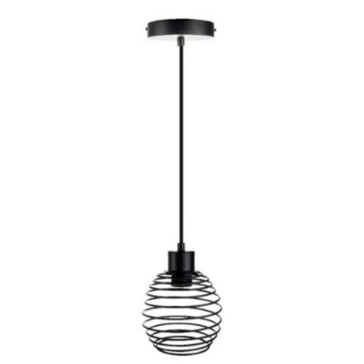 LUMINARIO INT. COLG. 8.5W/100-240V. ACERO NEGRO KITAL II