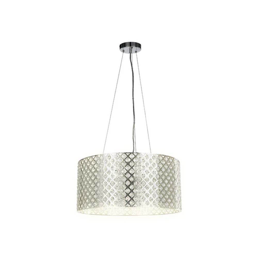 COLGANTE DE CRISTAL MINCHIR TECNOLITE 1.70 METROS DE ALTURA POTENCIA MÁXIMA 60W 3 BASES E27 NO INCLUYE FOCOS ***TECNOLITE HAE***