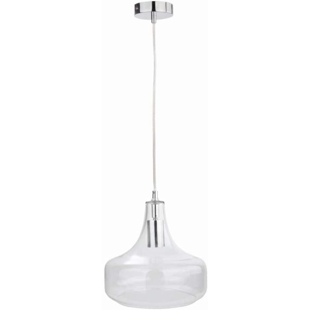 INTERIOR T/ CAMPANA SUSPENDIDOS 100-240V E27 CRISTAL  *** HAE ***
